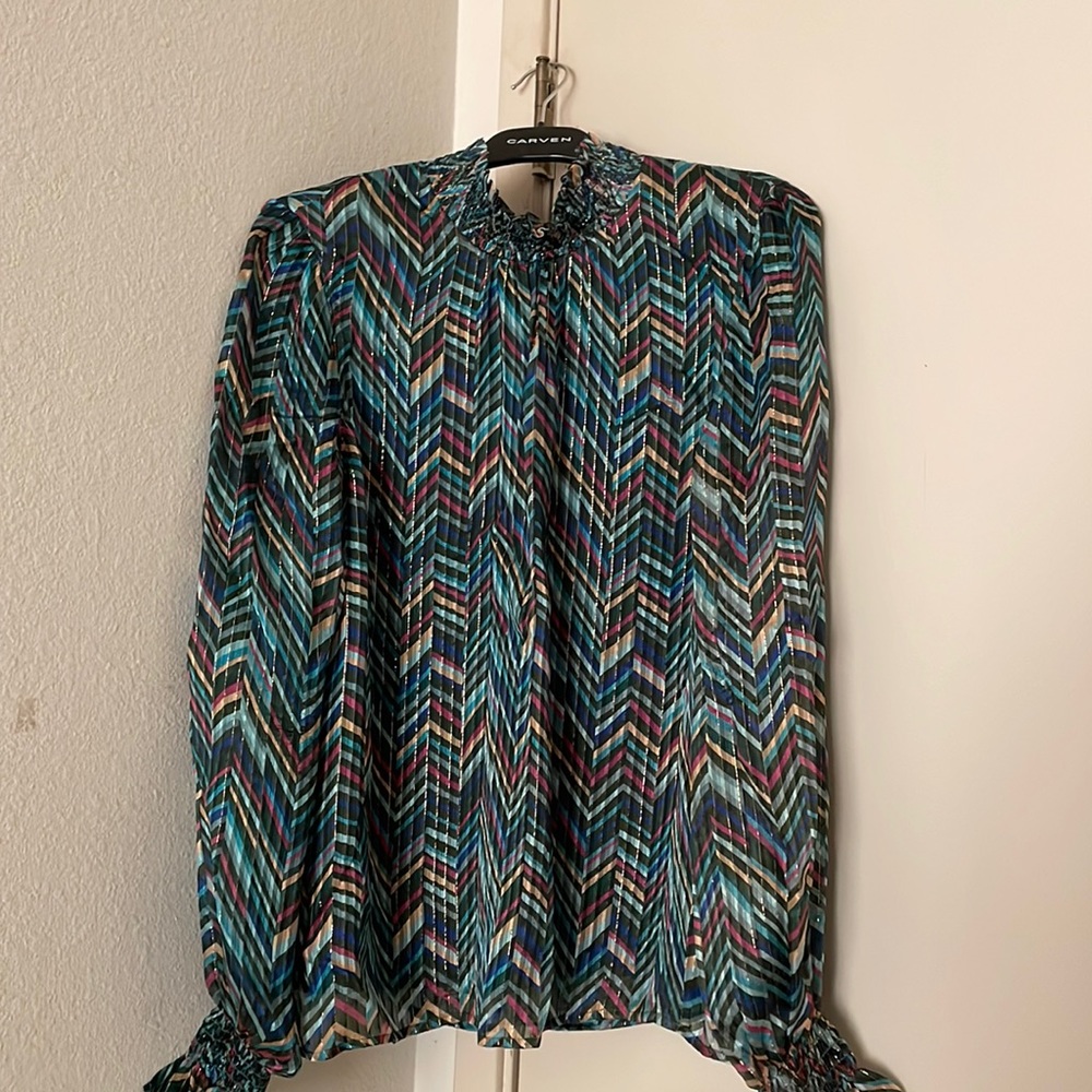 Gently worn beautiful Sézane size 10 US/42 FR blouse